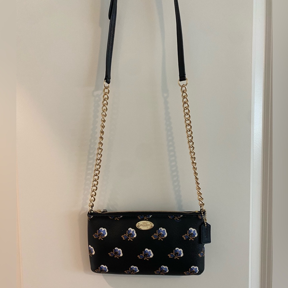Coach Floral Crossbody Purse